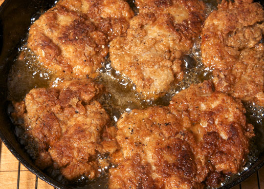 Fried Chicken Thighs
 Pan Fried Chicken Thighs