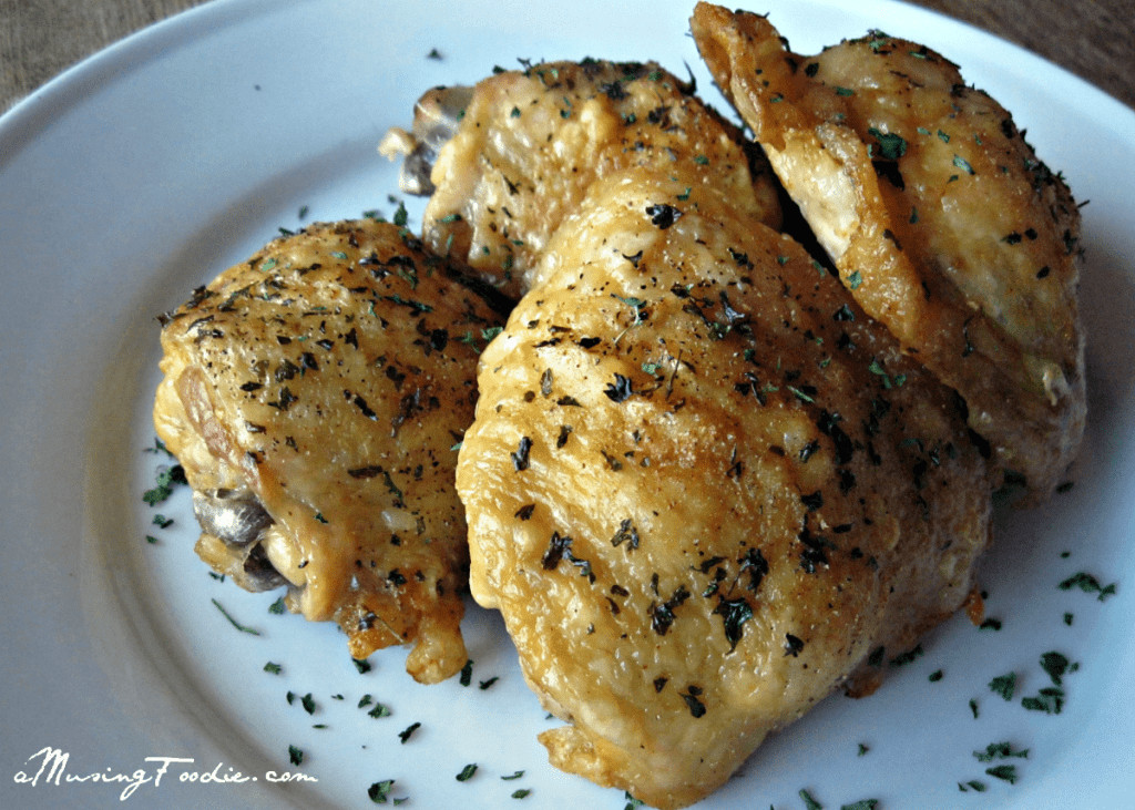 Fried Chicken Thighs
 Easy Oven Fried Chicken Thighs with Perfectly Crispy Skin