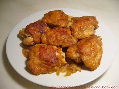 Fried Chicken Thighs
 The All American Chinese Cookbook Chicken
