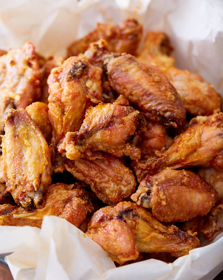 Fried Chicken Wing Calories
 Extra Crispy Baked Chicken Wings i FOOD Blogger