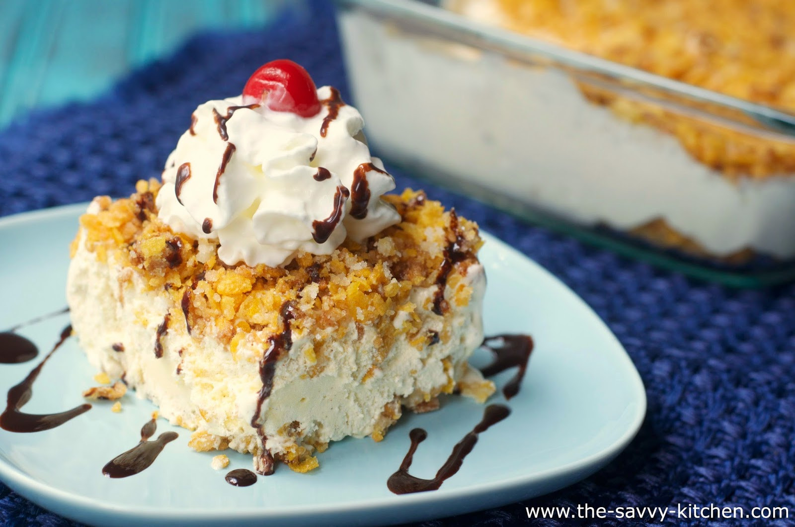 Fried Ice Cream Dessert
 The Savvy Kitchen Mexican "Fried" Ice Cream