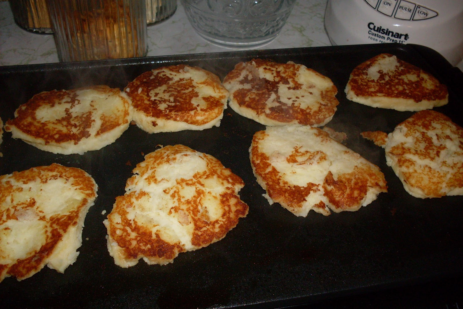 Fried Mashed Potatoes
 Fried Mashed Potatoes just like my grandma s Our