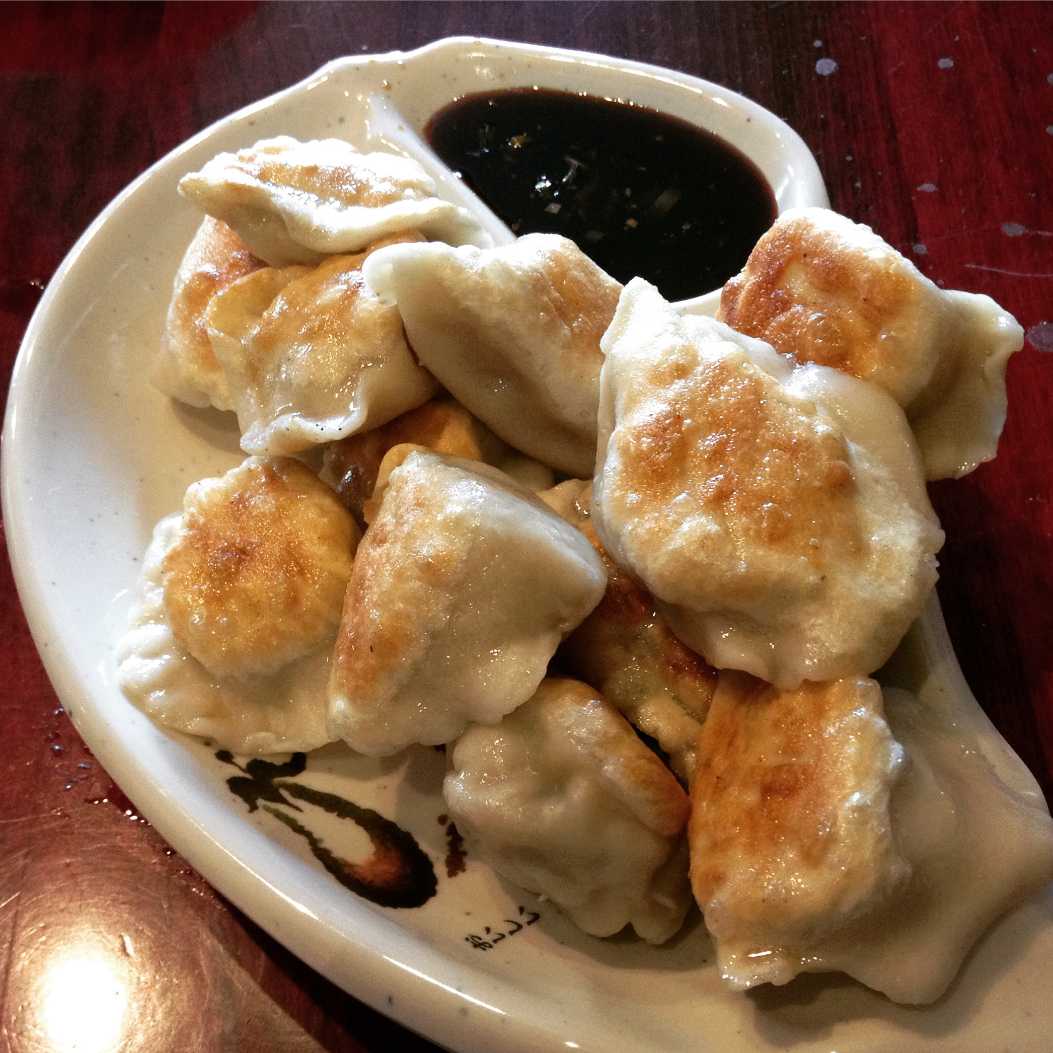 Fried Pork Dumplings
 Mom’s Dumpling and Noodle Amherst MA