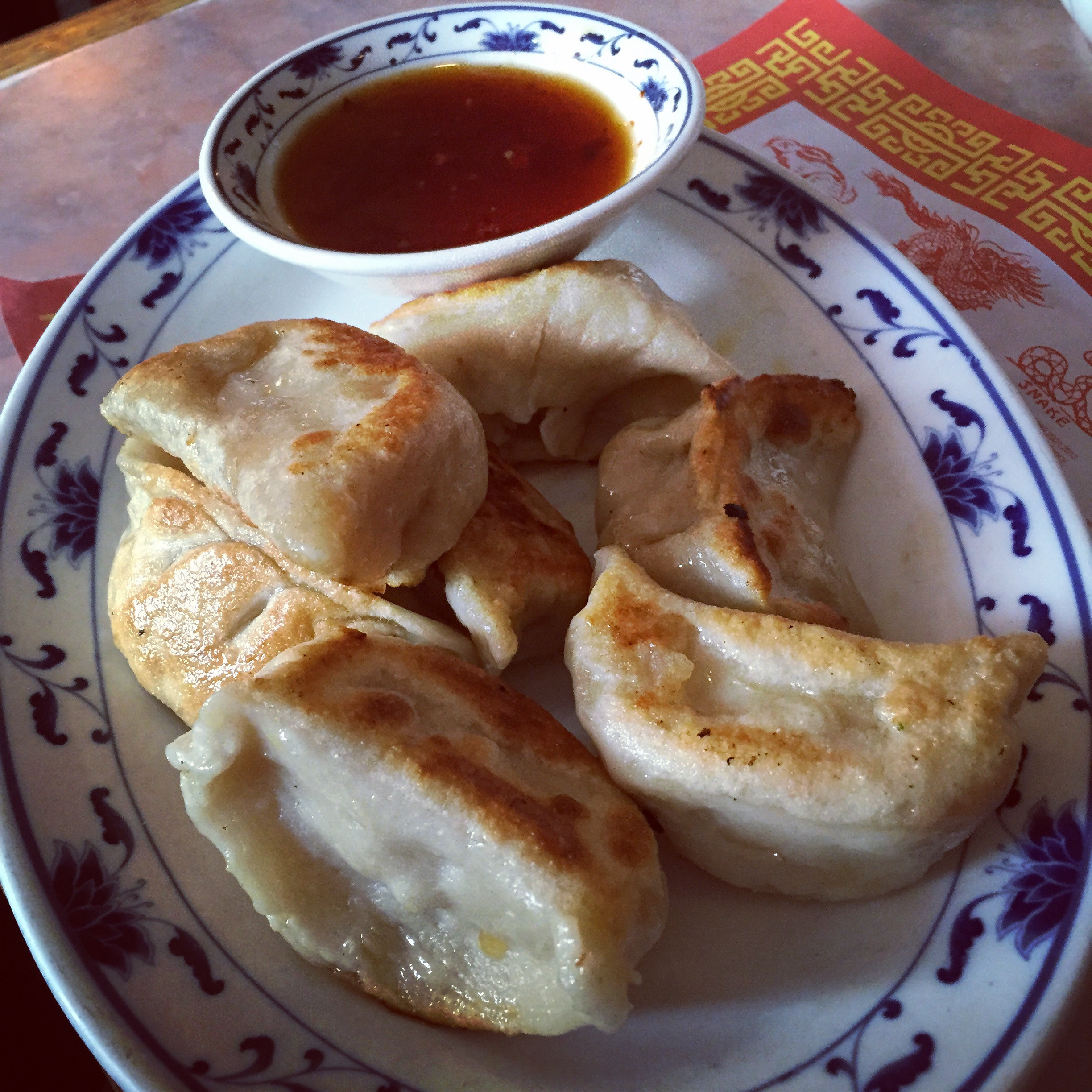 Fried Pork Dumplings
 Great Wall Chinese Restaurant Florence MA