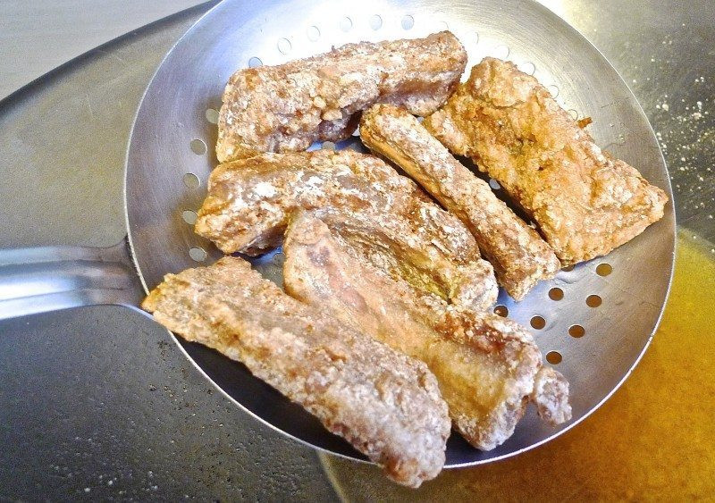 Fried Pork Ribs
 Marmite Glazed Pork Ribs