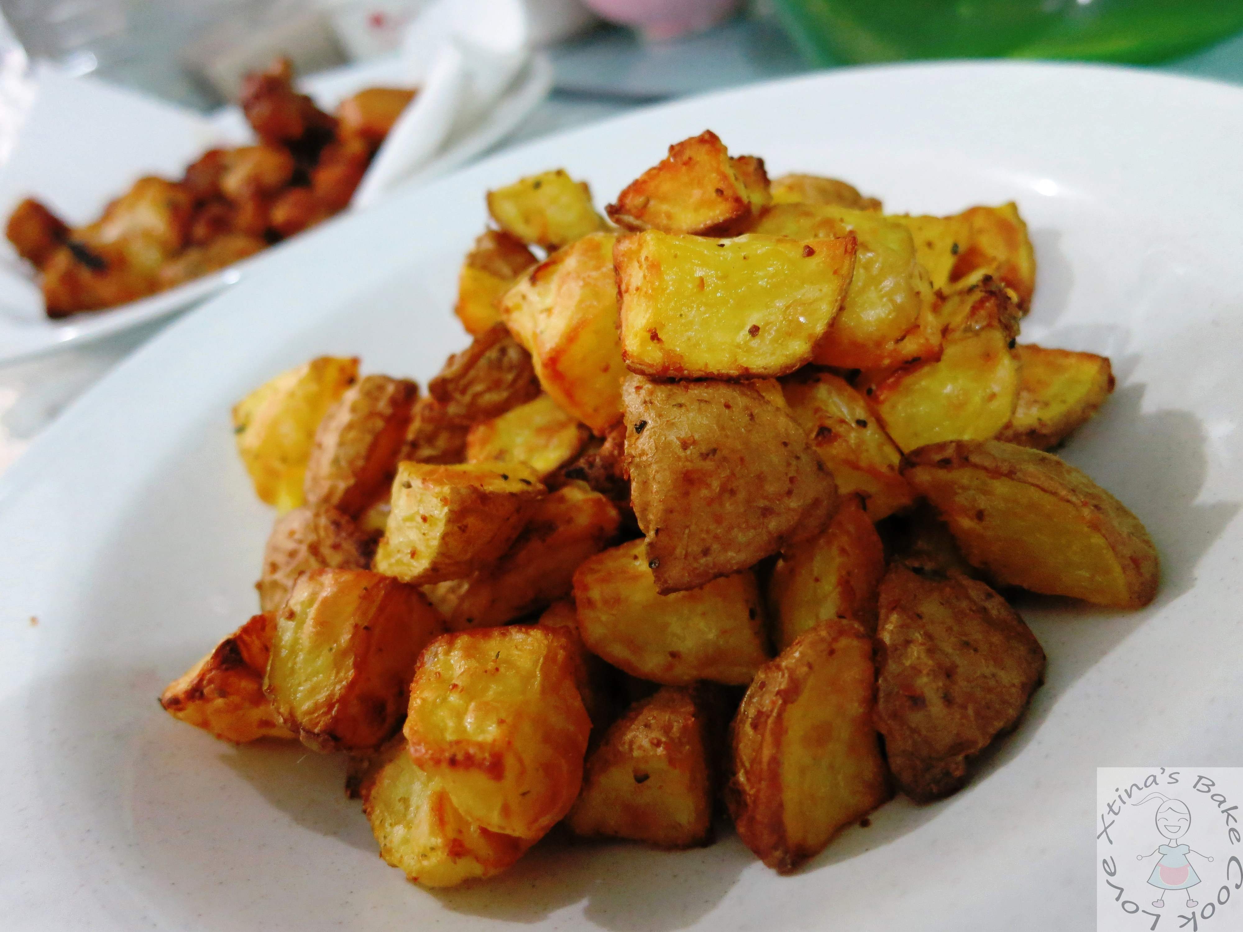 Fried Potato Recipes
 Air Fried Potato Cubes