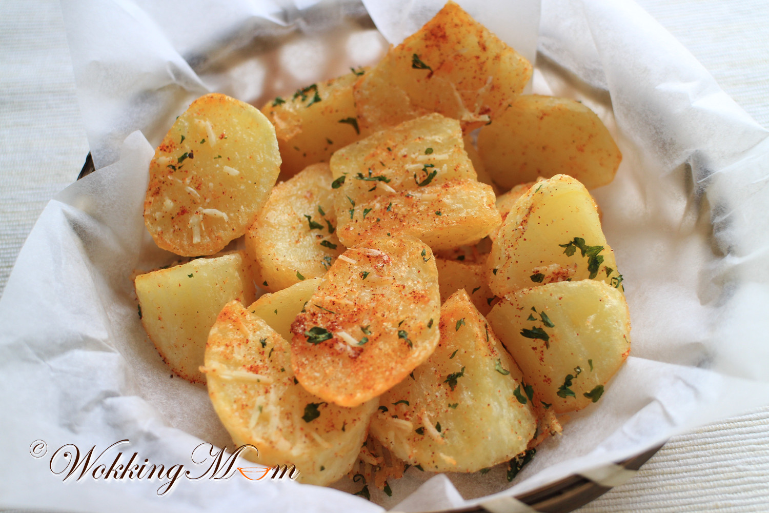 Fried Potato Recipes
 Let s Wokking Fried Potato Wedges with Paprika and