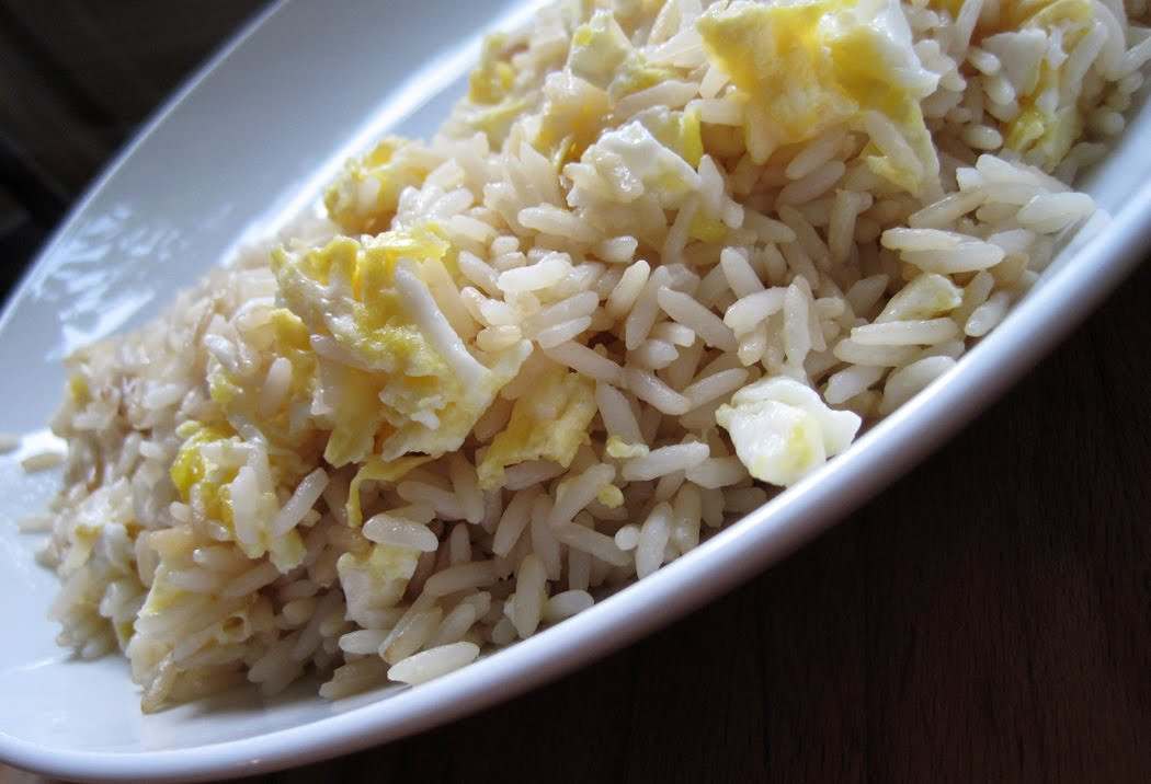 Fried Rice With Egg
 How to Make Egg Fried Rice A Glug of Oil
