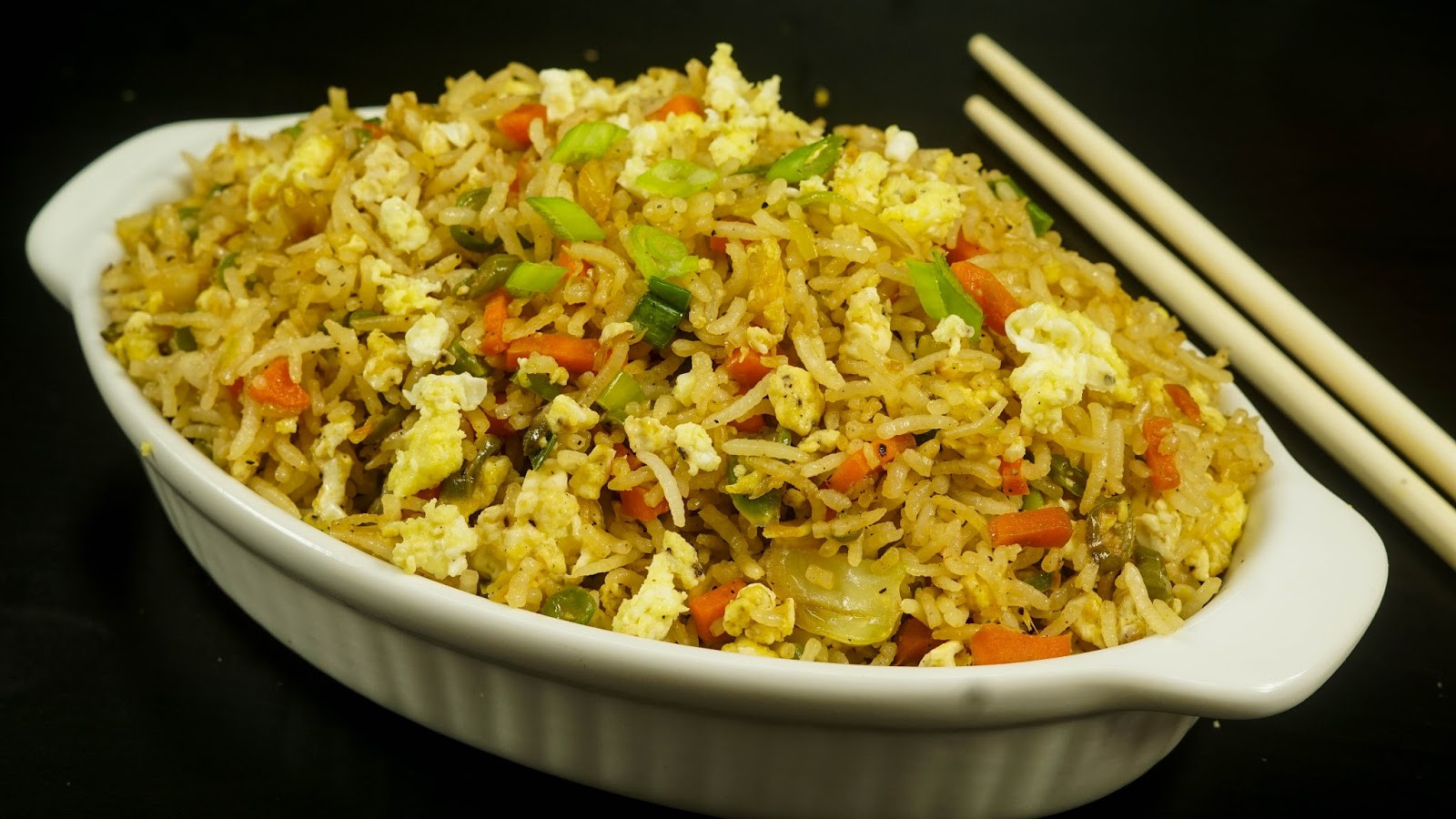Fried Rice With Egg
 Egg Fried Rice Recipe