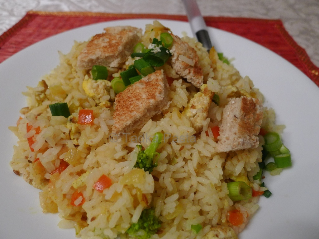 Fried Rice Without Soy Sauce
 Egg Fried Rice No Soy