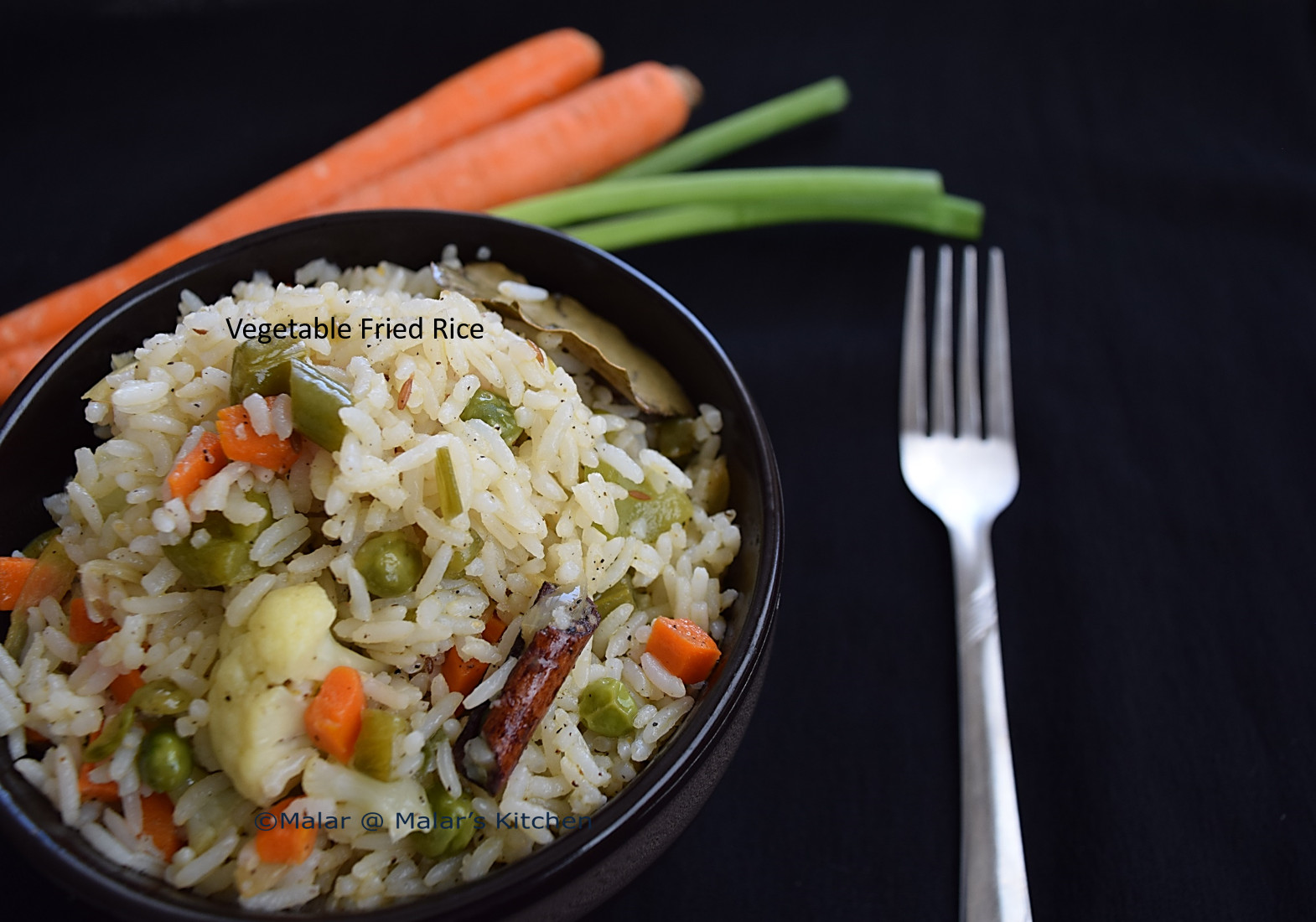 Fried Rice Without Soy Sauce
 Ve able Fried Rice Indian Style without soy sauce