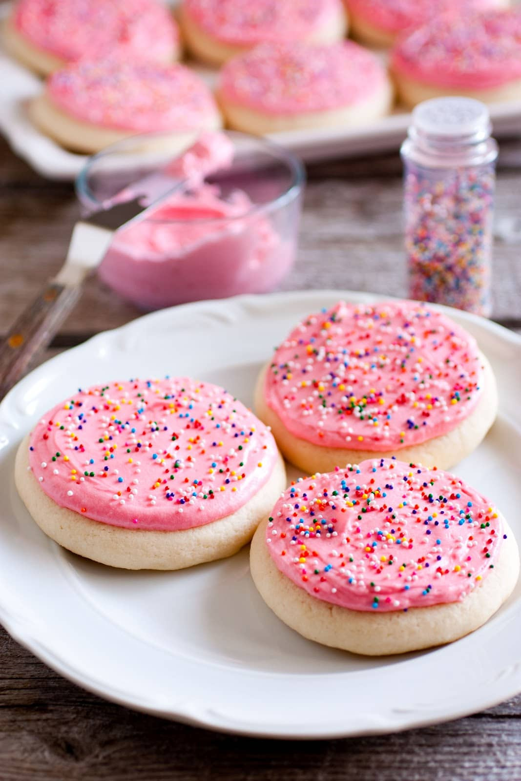 Frosting For Sugar Cookies
 Perfect Frosted Sugar Cookies Cooking Classy