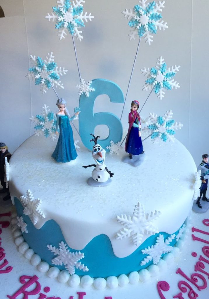 Frozen Birthday Cake
 Fantasizing Frozen Birthday Party Ideas along with