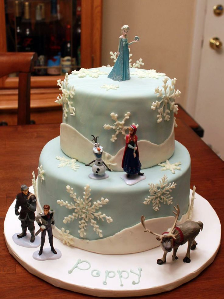 Frozen Birthday Cake
 83 best images about Frozen themed on Pinterest