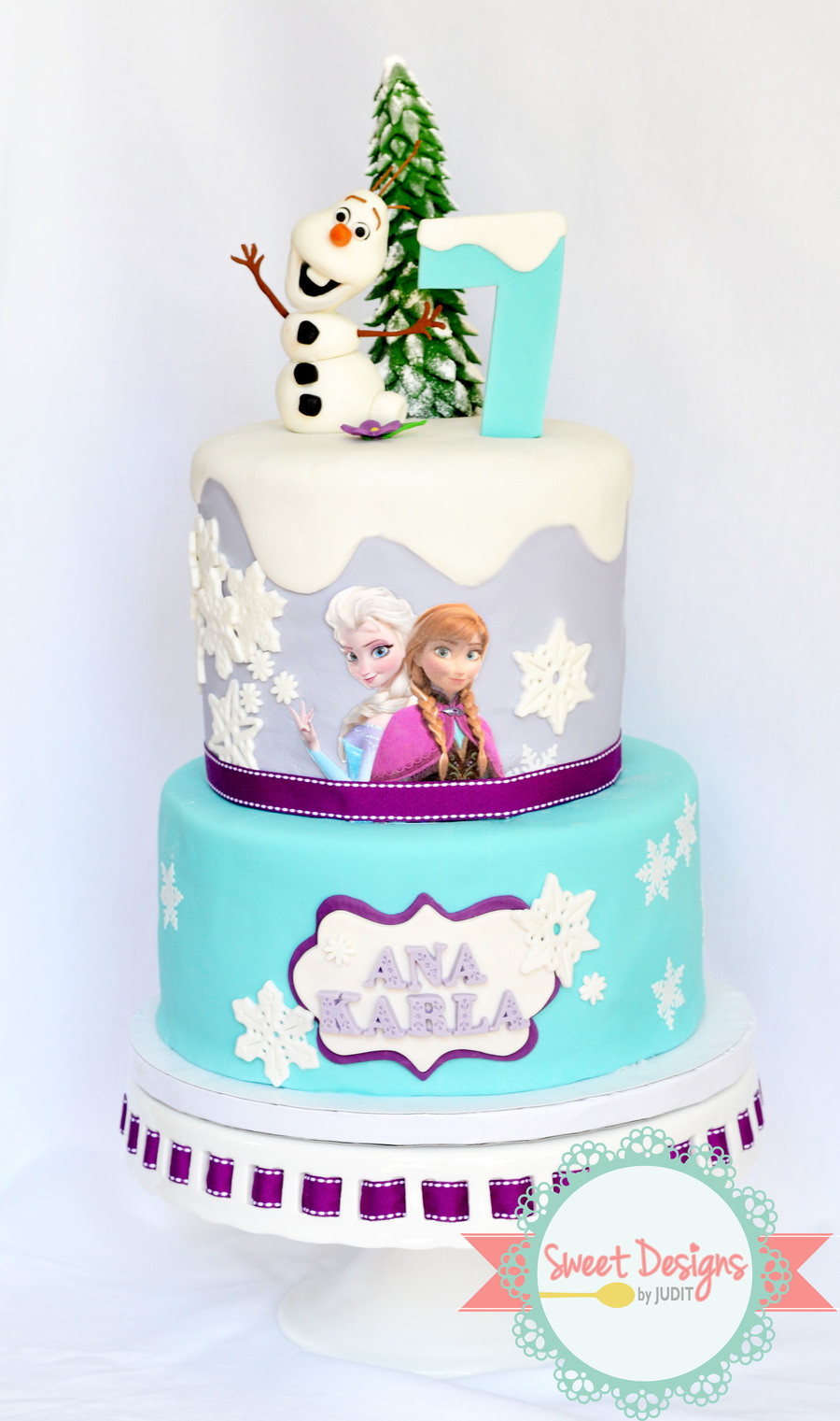 Frozen Birthday Cake
 Frozen Birthday Cake CakeCentral