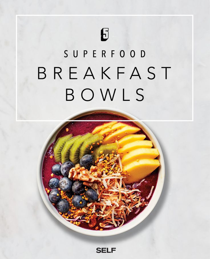 Frozen Breakfast Bowls
 5 Healthy Breakfast Bowls For All Day Energy