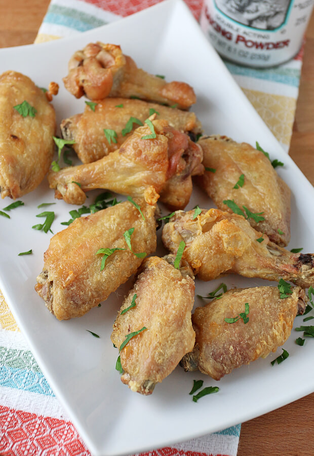 Frozen Chicken Wings
 deep fried frozen chicken wings