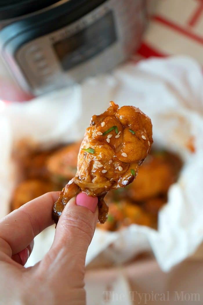 Frozen Chicken Wings   Pressure Cooker Frozen Chicken Wings Instant Pot Chicken