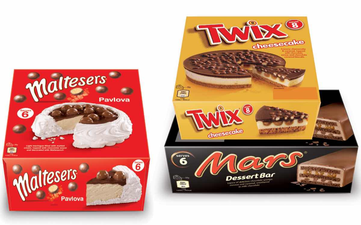 Frozen Dessert Brand
 Mars adds three frozen desserts to well loved chocolate