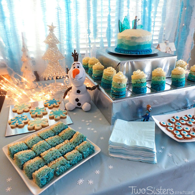 Frozen Dessert Party
 25 Ideas for an Amazing Frozen Party Two Sisters