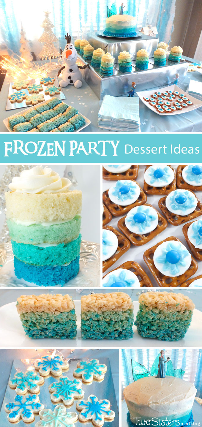 Frozen Dessert Party
 Disney Frozen Dessert Table Two Sisters