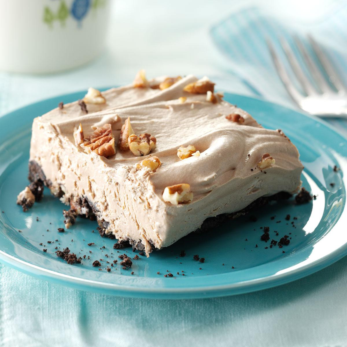 Frozen Dessert Recipies
 Creamy Mocha Frozen Dessert Recipe