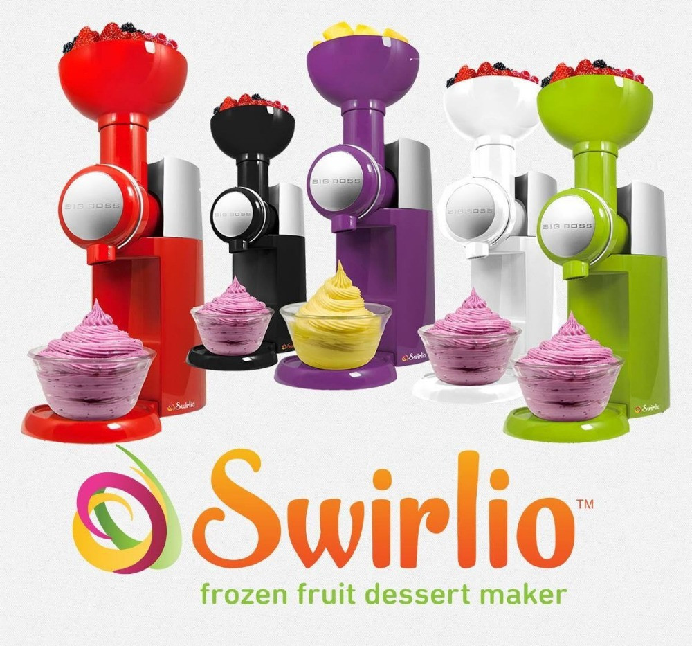 Frozen Fruit Dessert Maker
 Big Boss Swirlio Frozen Fruit Dessert Maker Fruit Ice