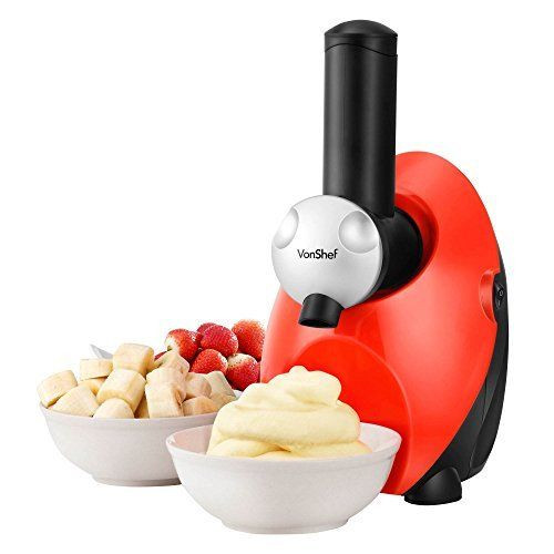 Frozen Fruit Dessert Maker
 VonShef Frozen Yogurt Fruit Ice Cream Smoothie Dessert