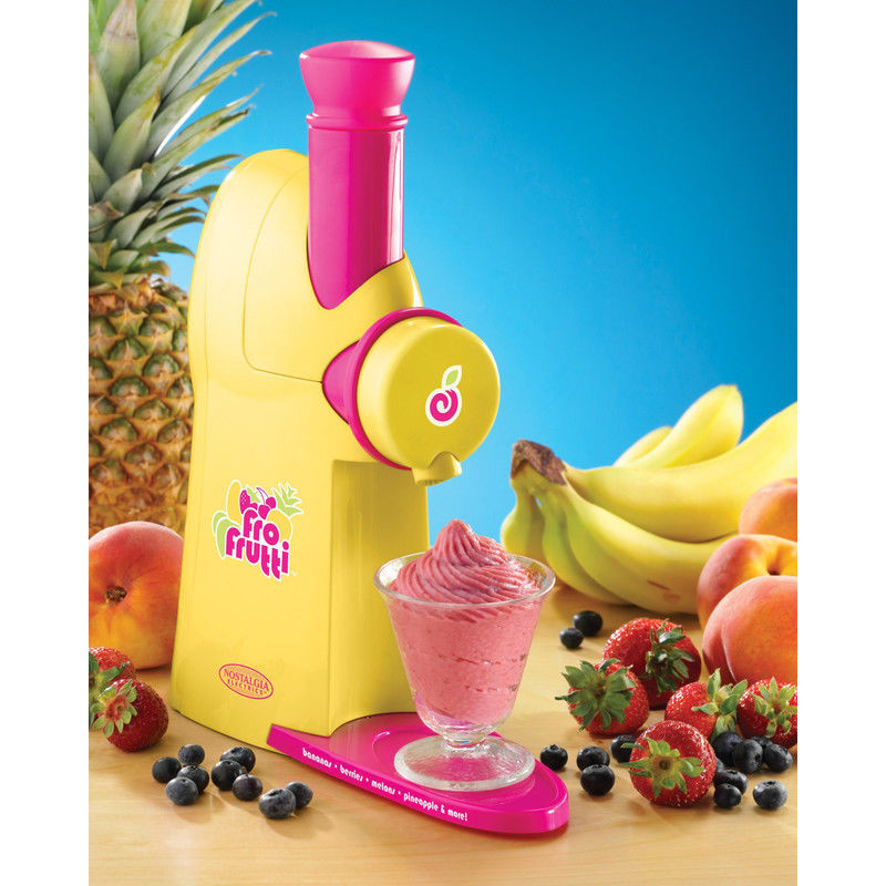 Frozen Fruit Dessert Maker
 Nostalgia Electrics FFT100 Frozen Fruit Dessert Maker