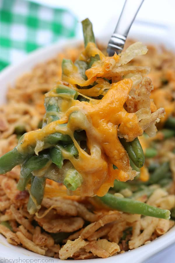 Frozen Green Bean Casserole
 green bean casserole with frozen green beans