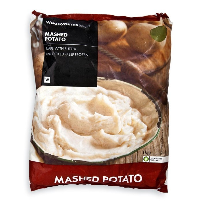 Frozen Mashed Potatoes
 Frozen Mashed Potato 1Kg