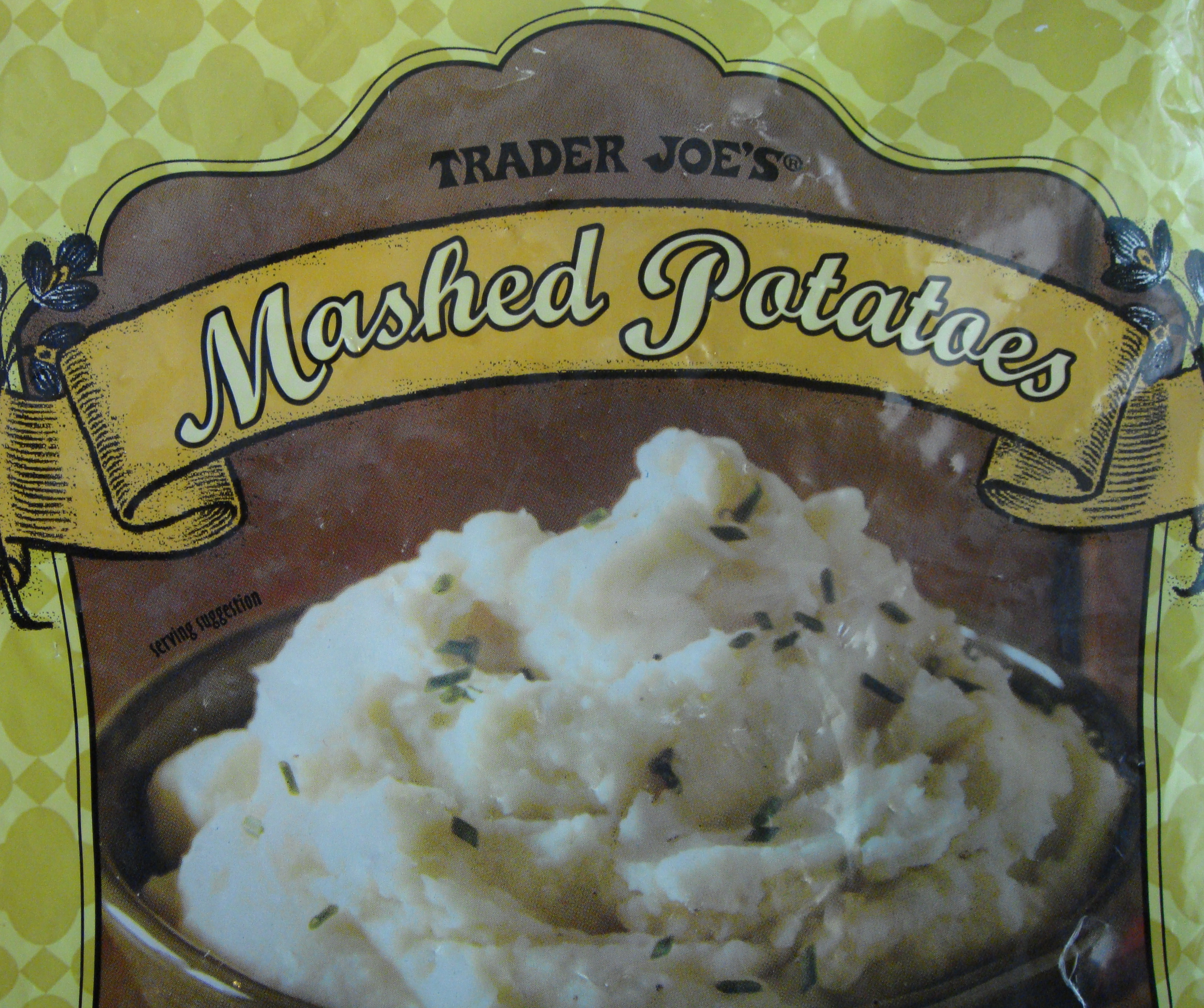 Frozen Mashed Potatoes
 frozen Trader Joe’s Mashed Potatoes – Cake & Sprinkles Too