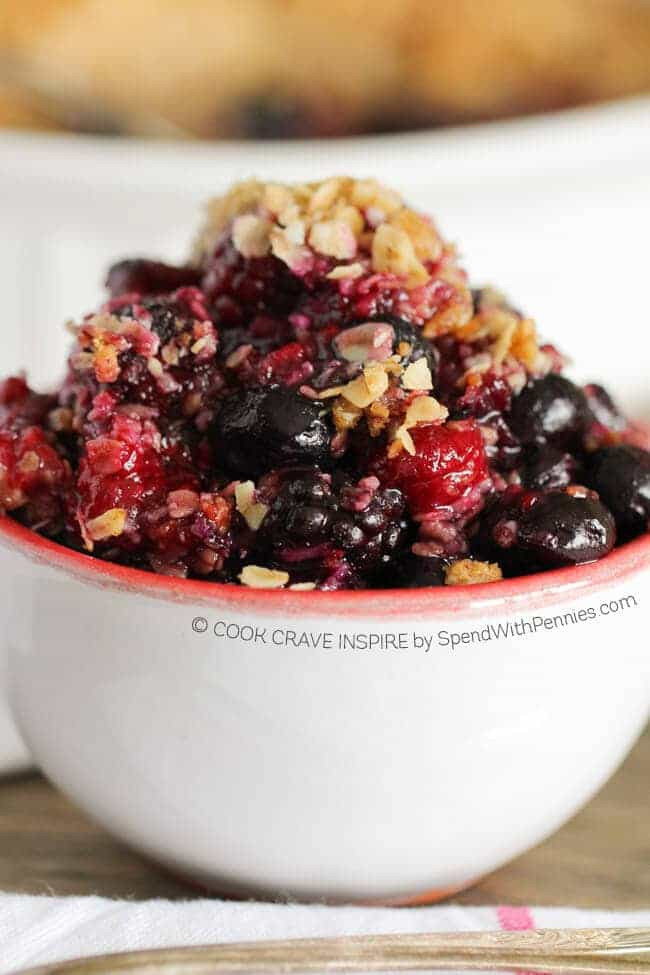 Frozen Mixed Berries Dessert Recipes
 Mixed Berry Crisp Spend With Pennies