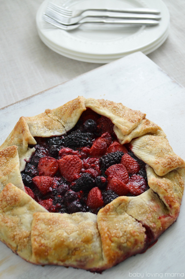 Frozen Mixed Berries Dessert Recipes
 Mixed Berry Galette with Frozen Fruit from Dole
