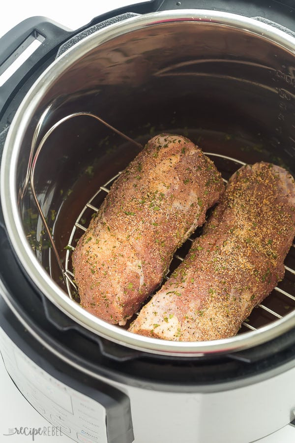 Frozen Pork Chops Instant Pot
 Instant Pot Pork Tenderloin with Garlic Herb Rub The