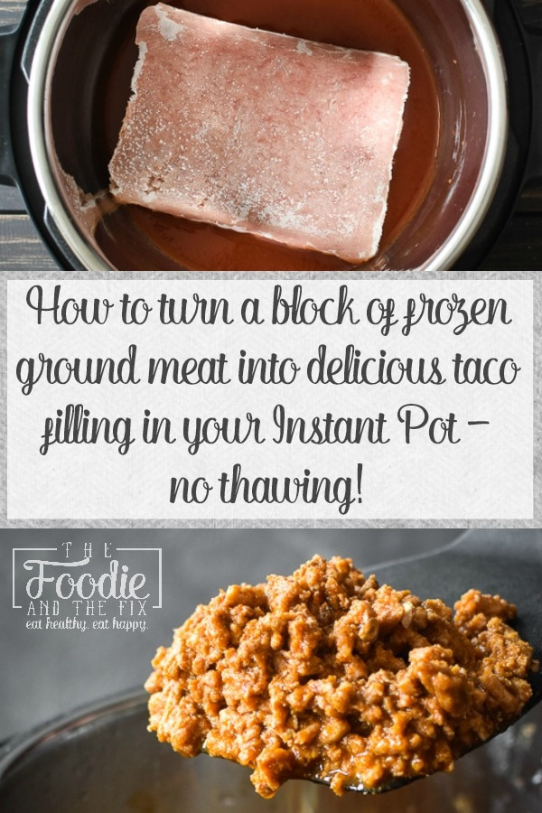 Frozen Pork Loin Instant Pot
 How to Make Healthy Instant Pot Turkey Taco Meat From
