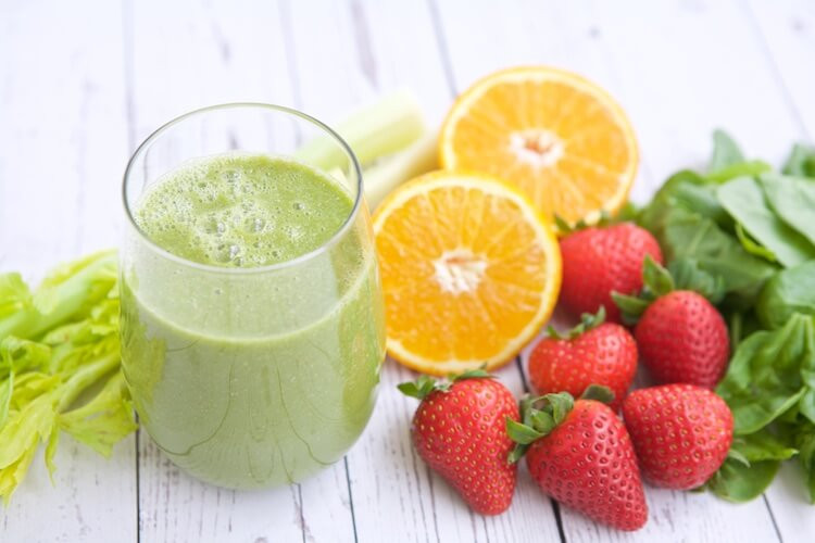 Fruit And Veg Smoothies Recipes
 Strawberry Orange Green Smoothie Recipe Make Healthy Easy