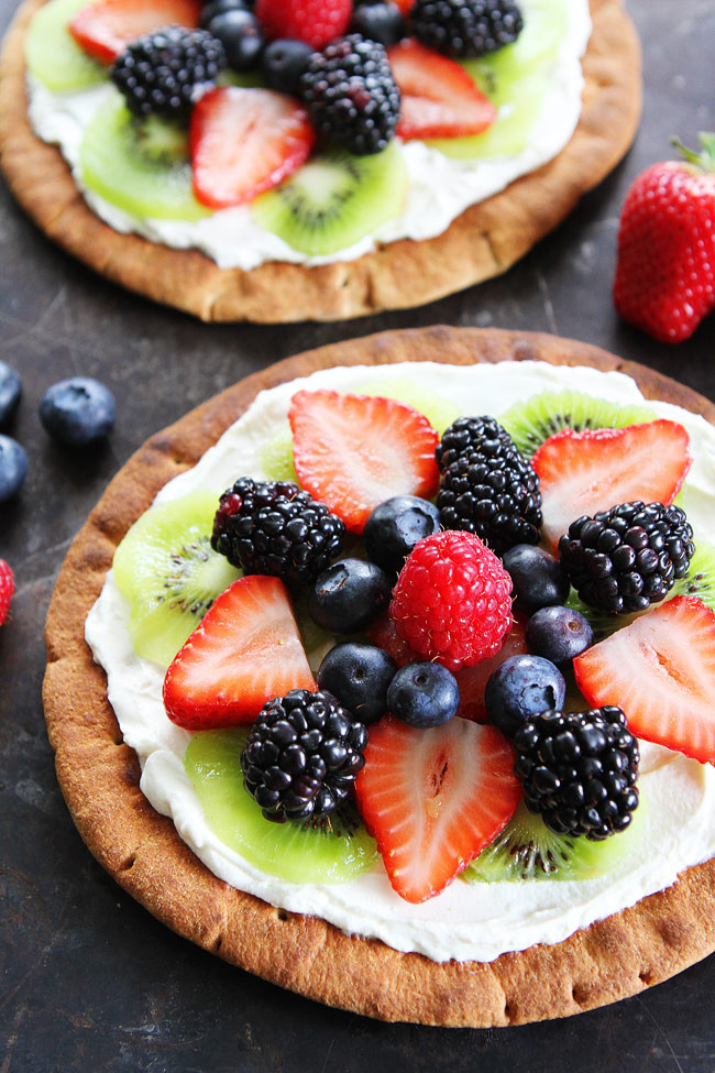 Fruit Breakfast Recipes
 Breakfast Fruit Pizzas