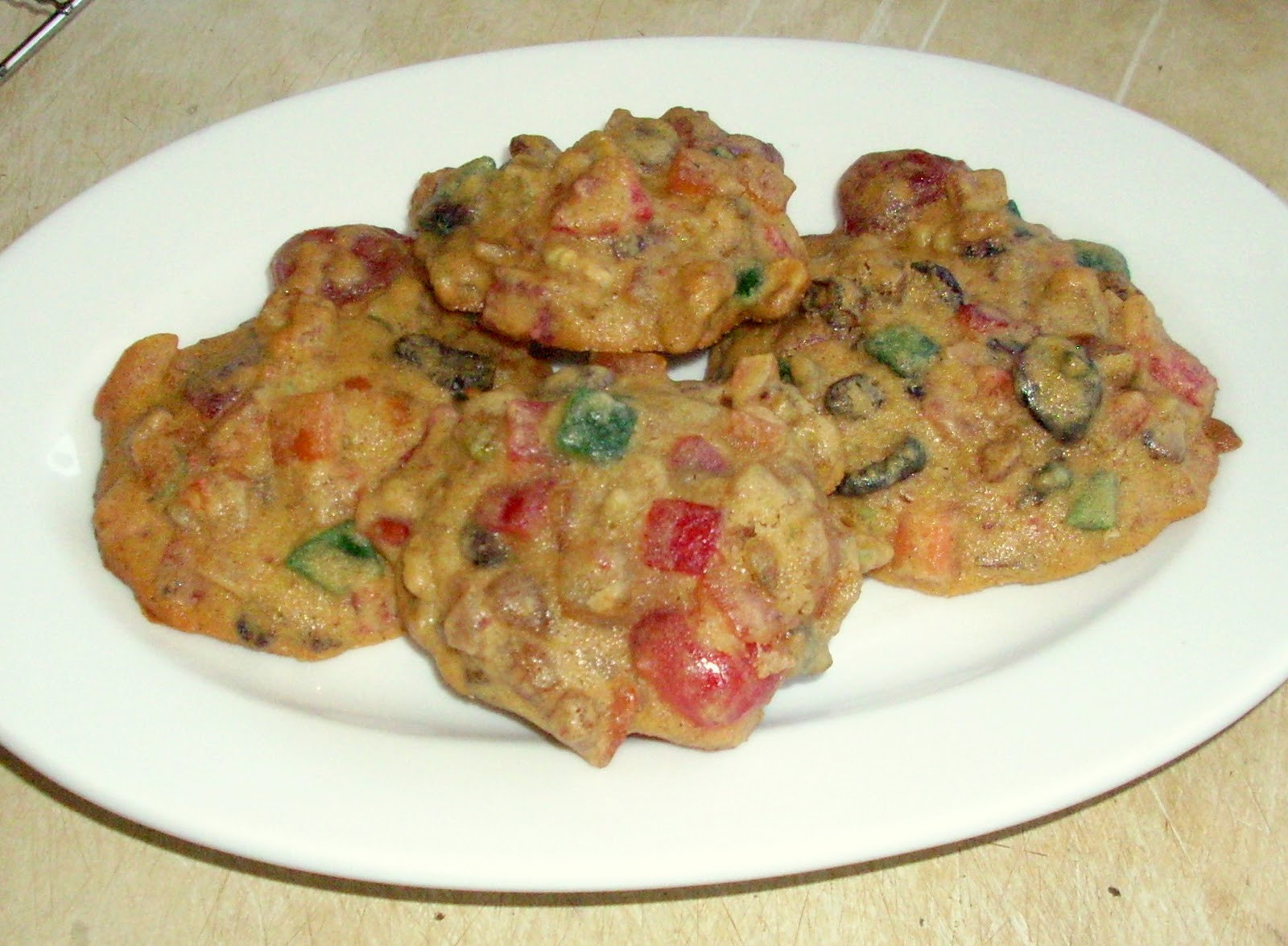 Fruit Cake Cookies
 ಞFood For Thoughtಌ Day Five Fruitcake Cookies