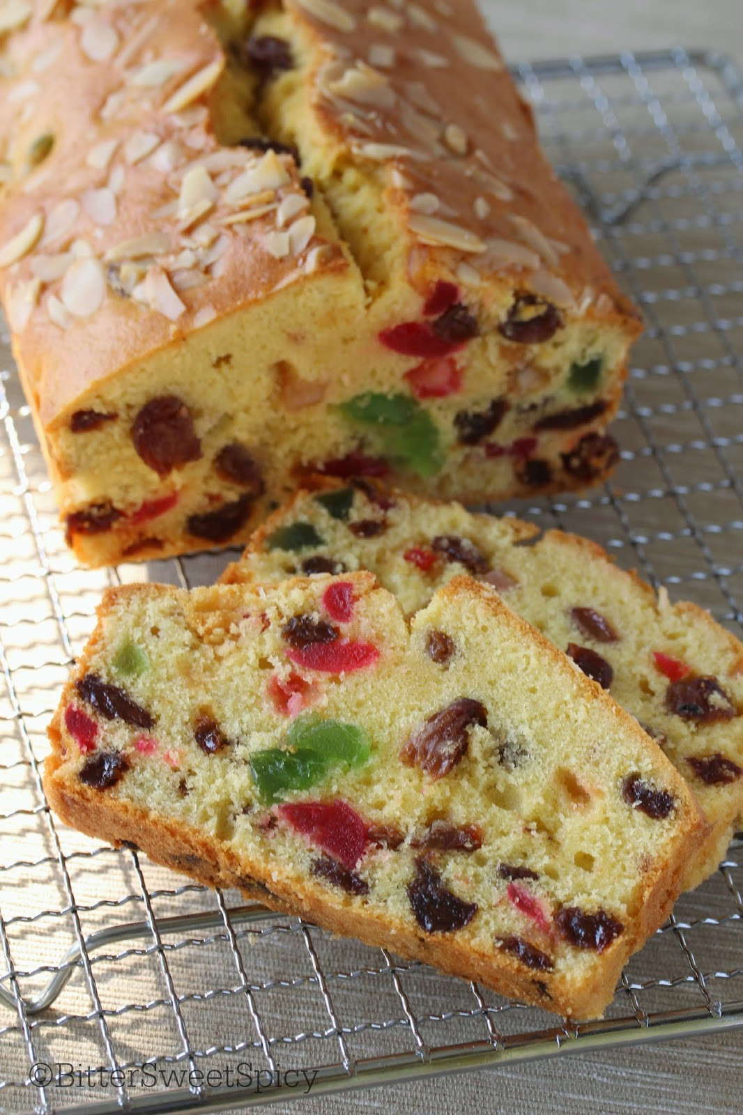 Fruit Cake Recipe
 BitterSweetSpicy Light Fruit Cake