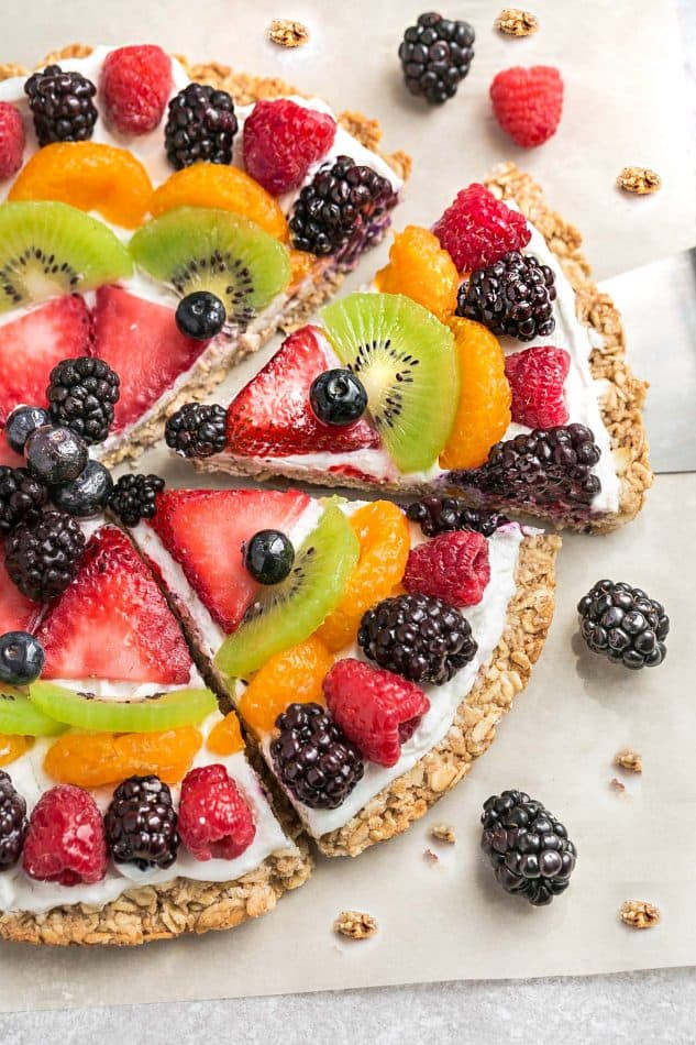 Fruit Dessert Pizza
 Healthy Fruit Pizza 2 Ways Recipe VIDEO Life Made