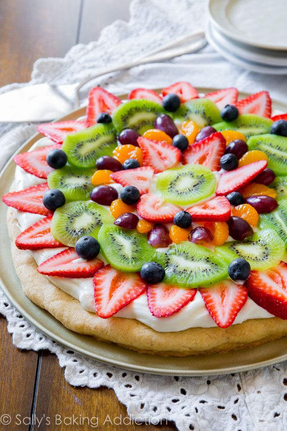 Fruit Dessert Pizza
 Homemade Summer Treats