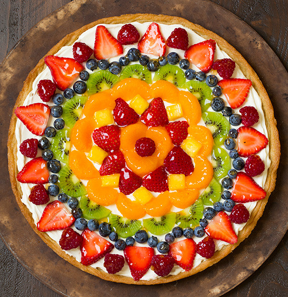 Fruit Dessert Pizza
 Delicious Fruit Pizza Recipe on Daytimes Daytimes