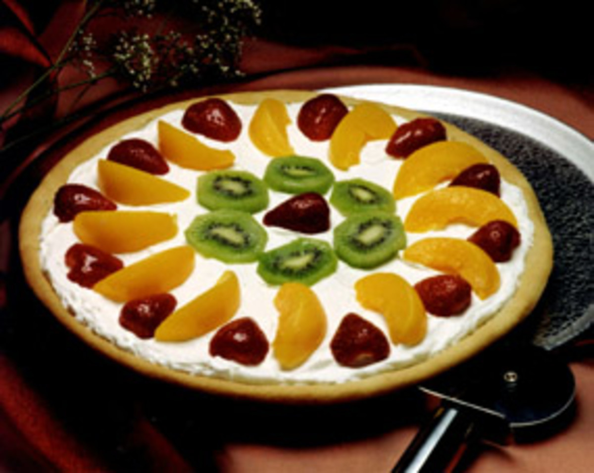 Fruit Dessert Pizza
 Fruit Dessert Pizza Jamie Geller