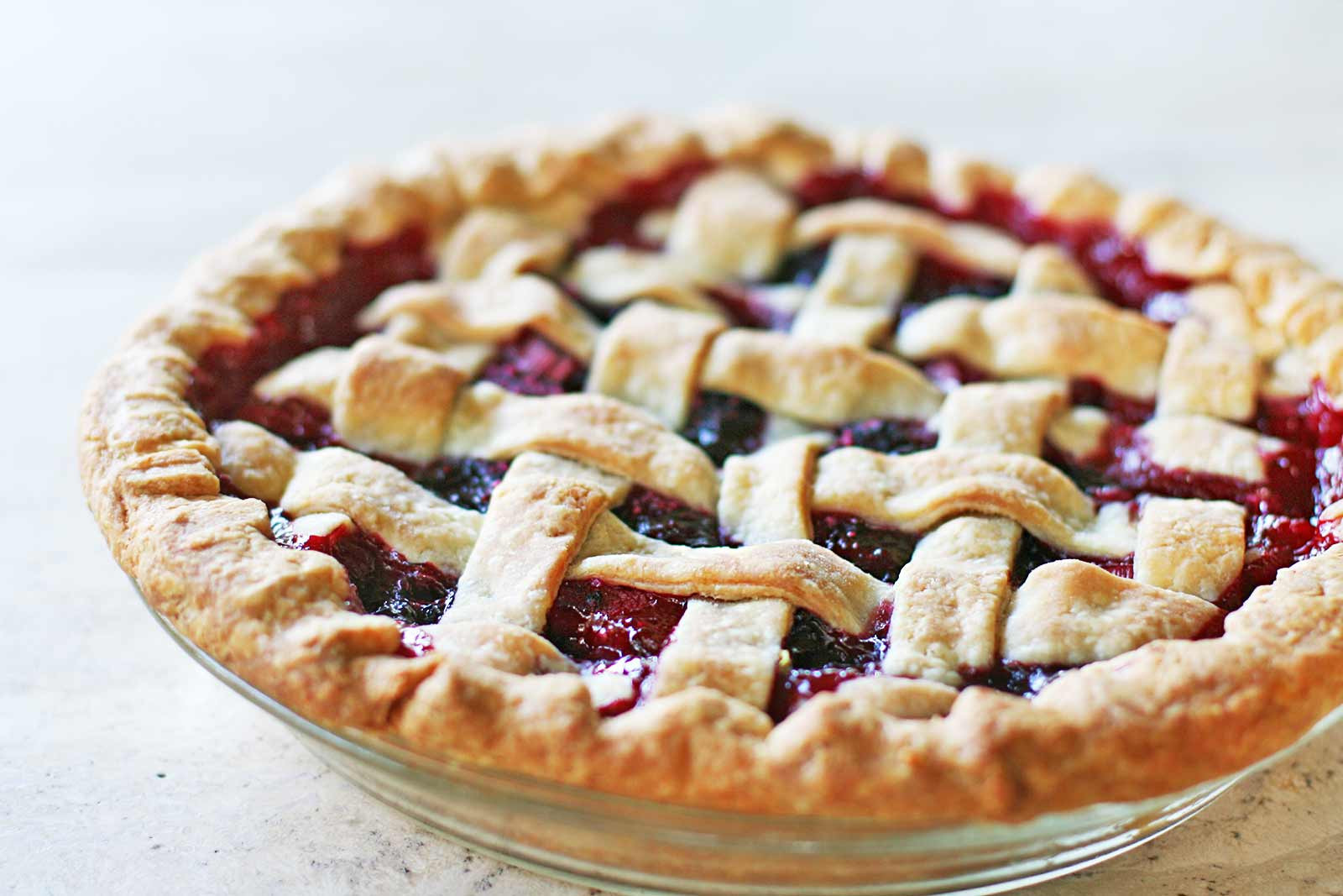 Fruit Pie Recipes
 Rhubarb Berry Pie Recipe