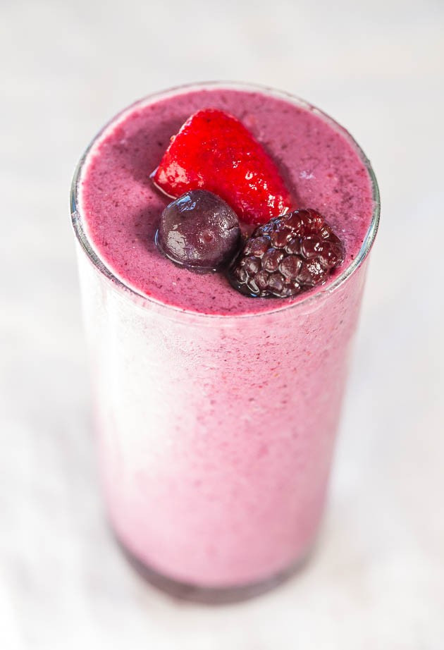 Fruit Smoothie Recipes With Yogurt
 Fruit and Yogurt Smoothie Averie Cooks