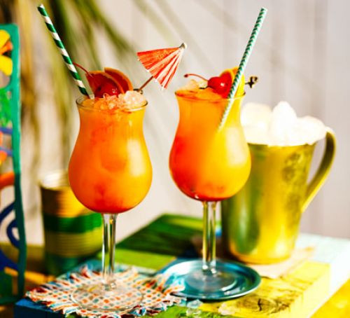 Fruity Drinks With Rum
 Rum cocktail recipes