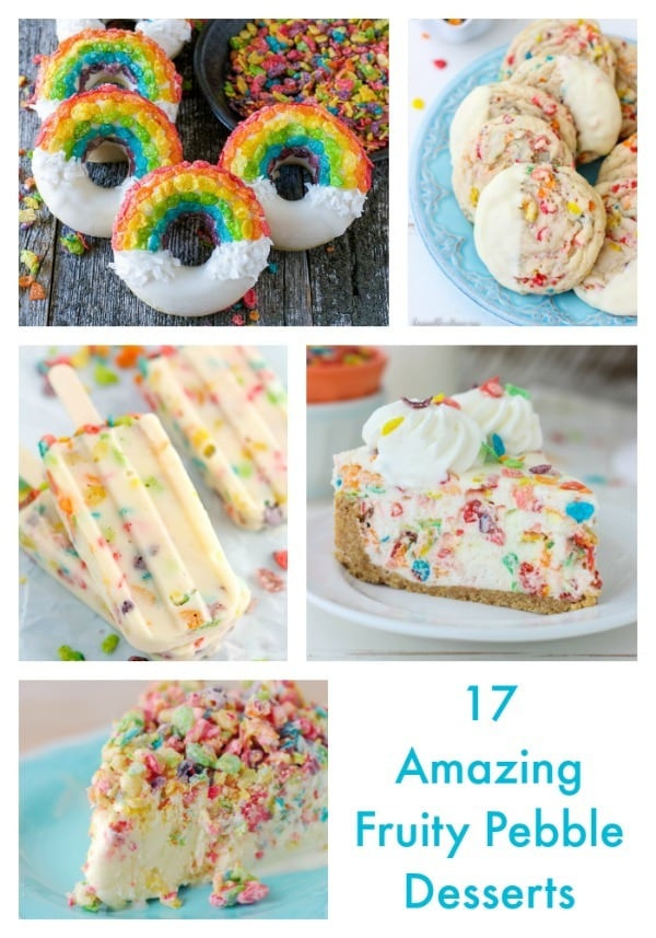 Fruity Pebbles Desserts
 17 Must Have Fruity Pebble Desserts Beyond Frosting