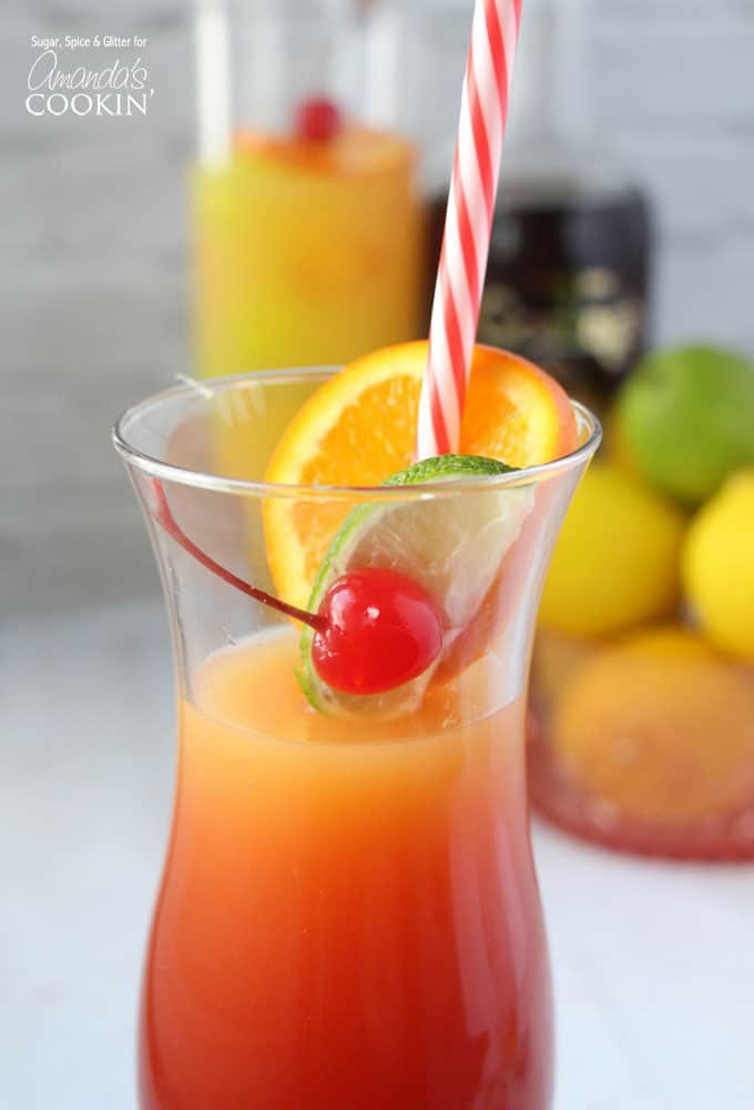 Fruity Rum Drinks
 Rum Punch Cocktail it s a Caribbean sunset in a glass