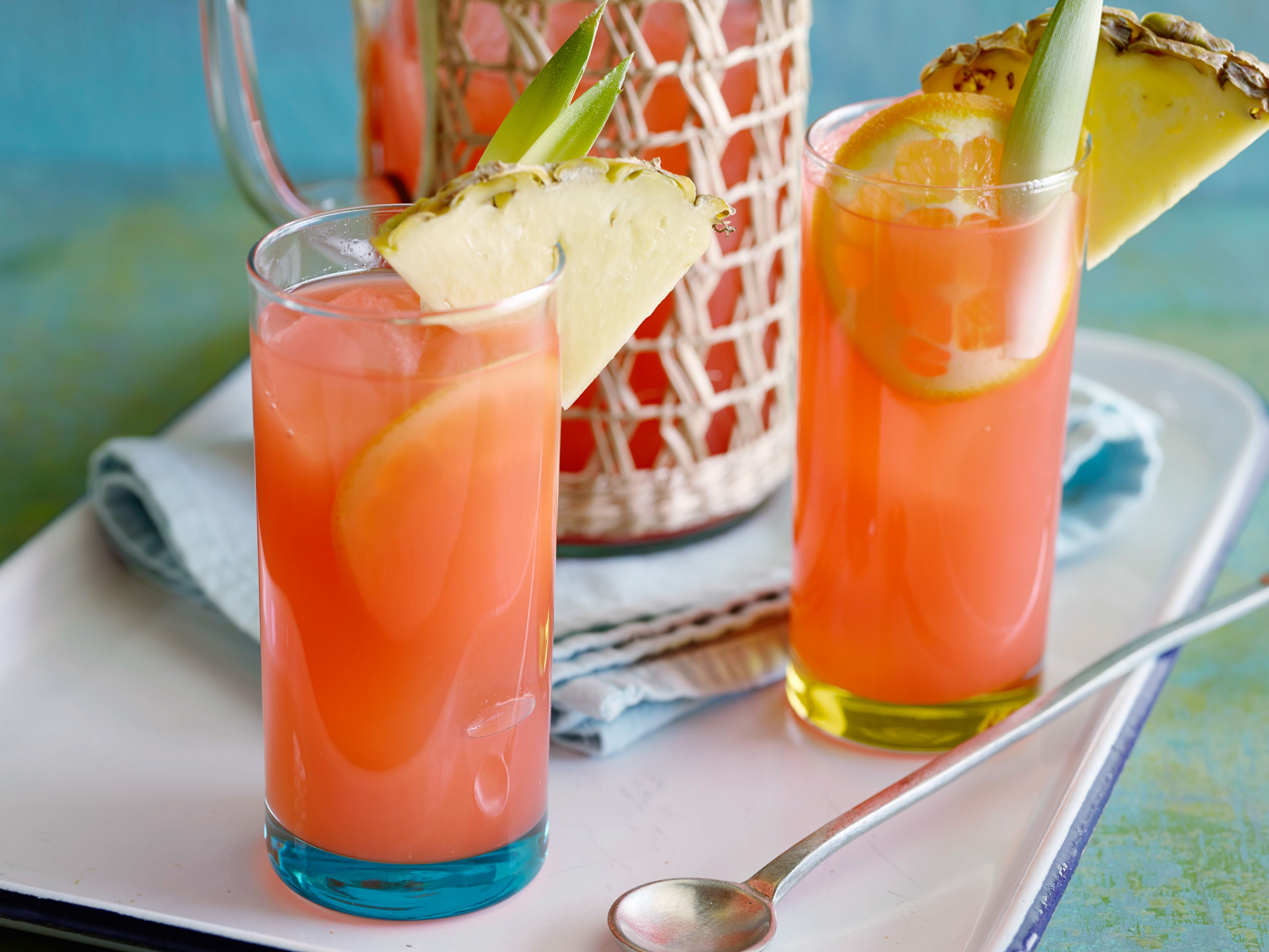 Fruity Rum Drinks
 Summer in a Cup Recipe